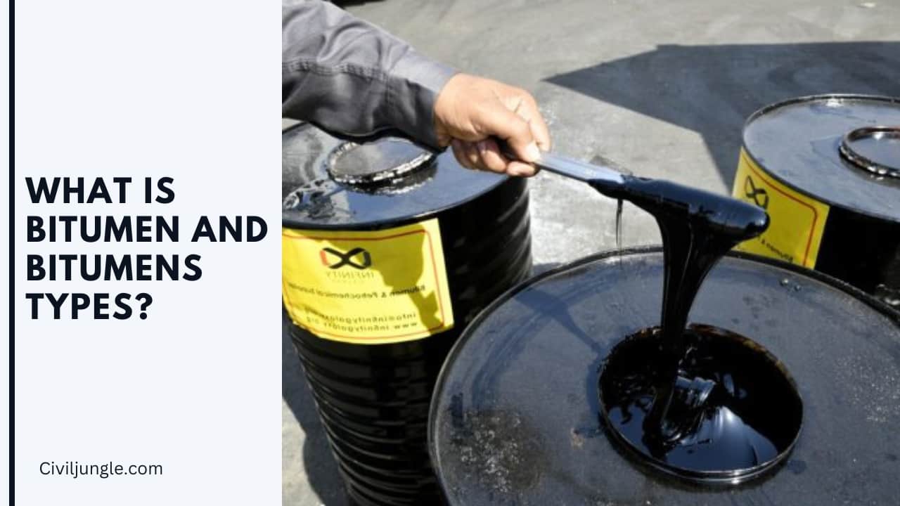 What is Bitumen And Bitumens Types