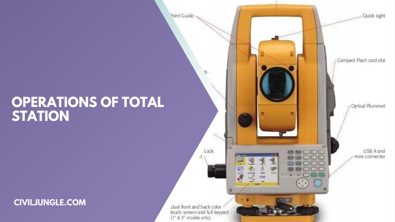 Operations of Total Station