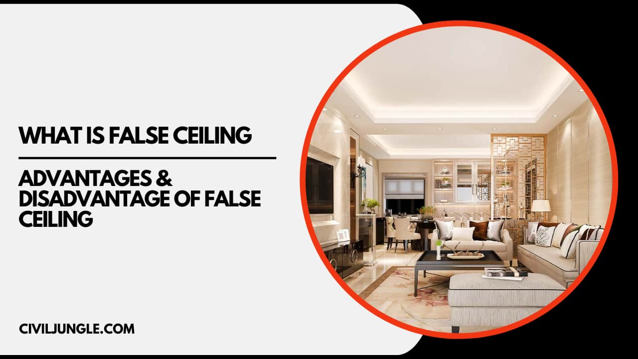 False Ceiling Types In Ceilings