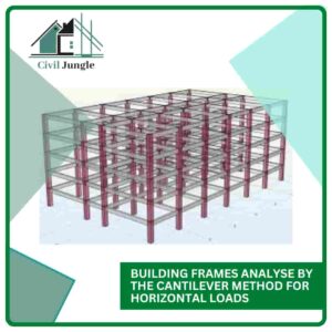Building Frames Analyse by the Cantilever Method for Horizontal Loads