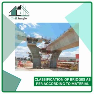 Classification of Bridges as Per According to Material