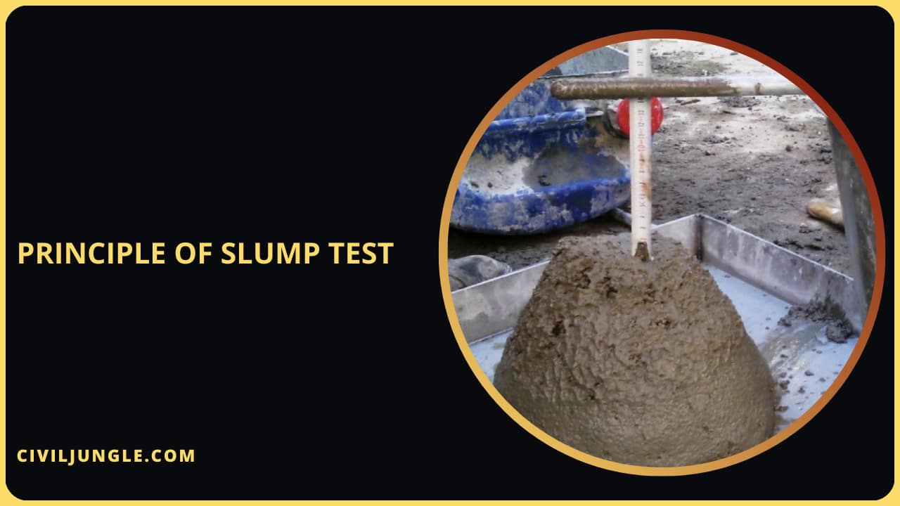 Principle of Slump Test