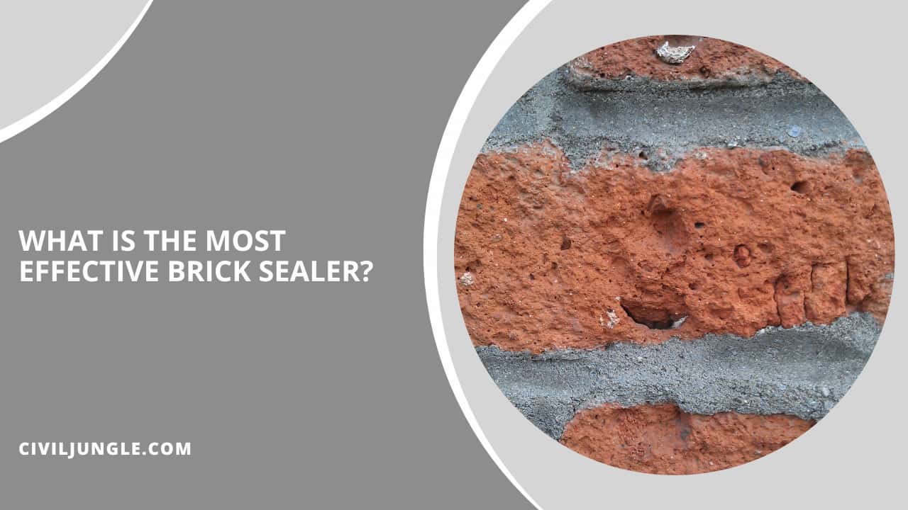 What Is the Most Effective Brick Sealer?