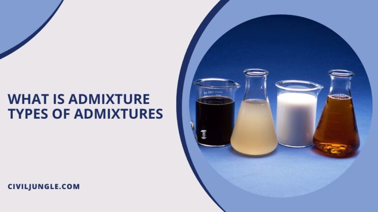 What Is Admixture | 26 Types of Admixtures | Advantages & Disadvantages of Admixture