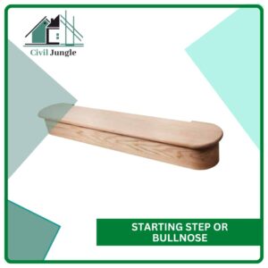 Starting step or Bullnose