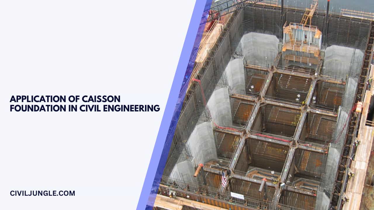 Application of Caisson Foundation in Civil Engineering