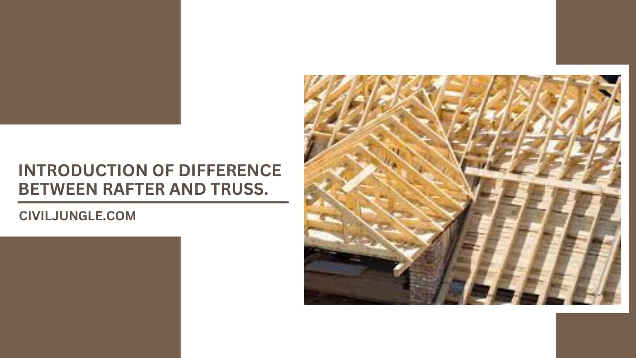 Introduction of Difference Between Rafter and Truss.