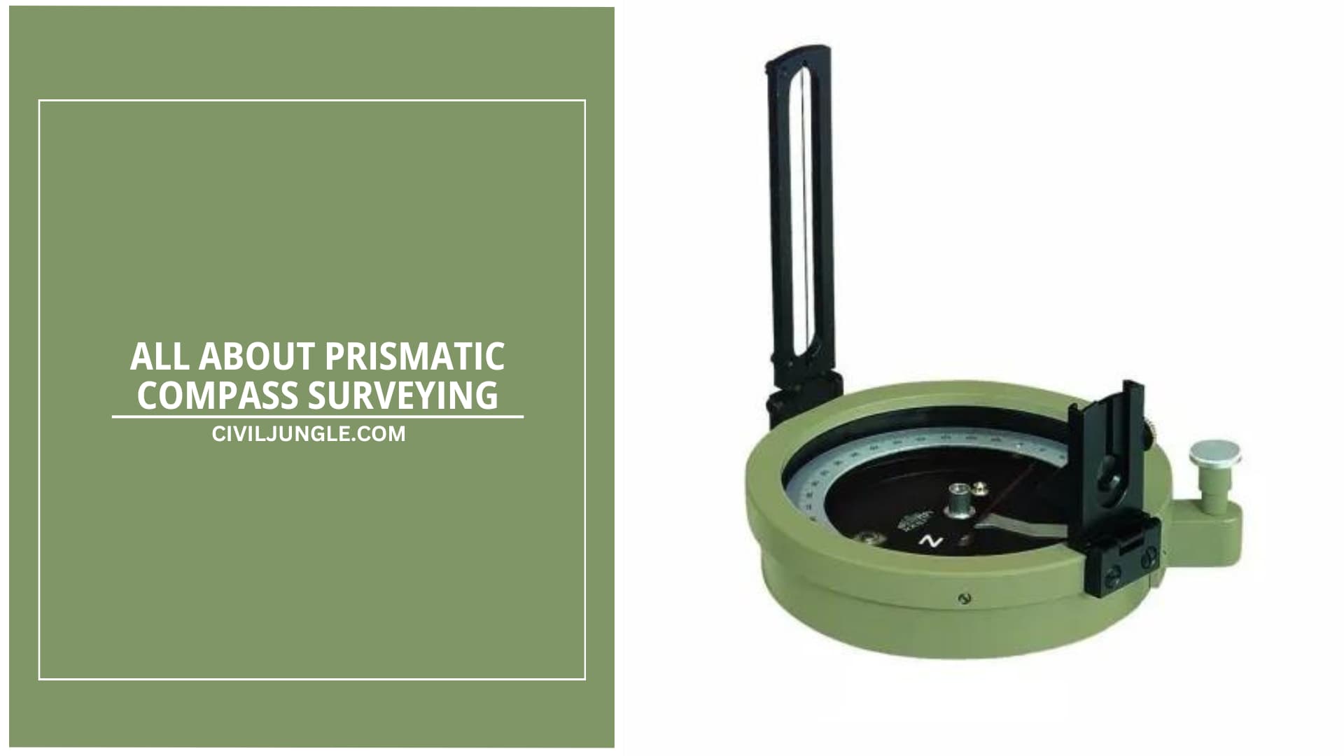 All About Prismatic Compass Surveying