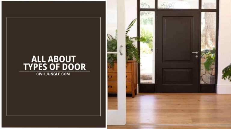23 Different types of Doors
