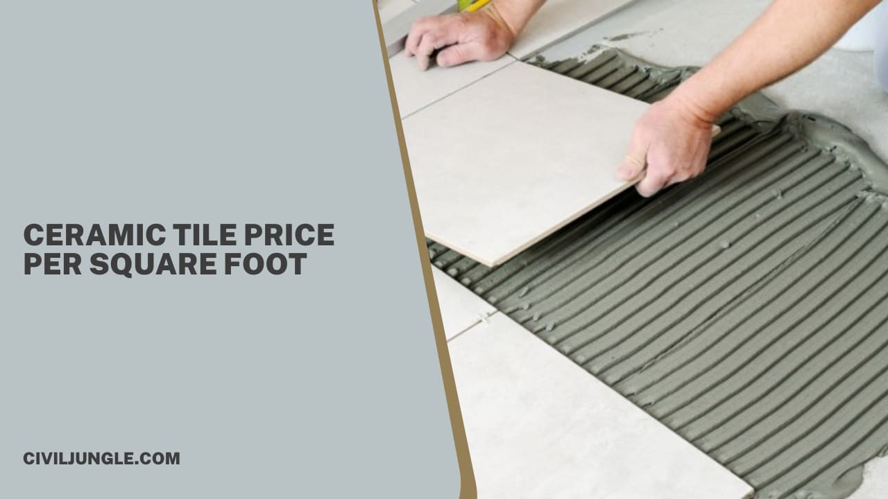 Ceramic Tile Price Per Square Foot