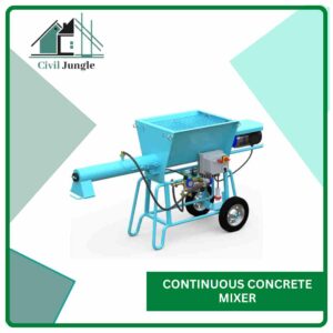 Continuous Concrete Mixer