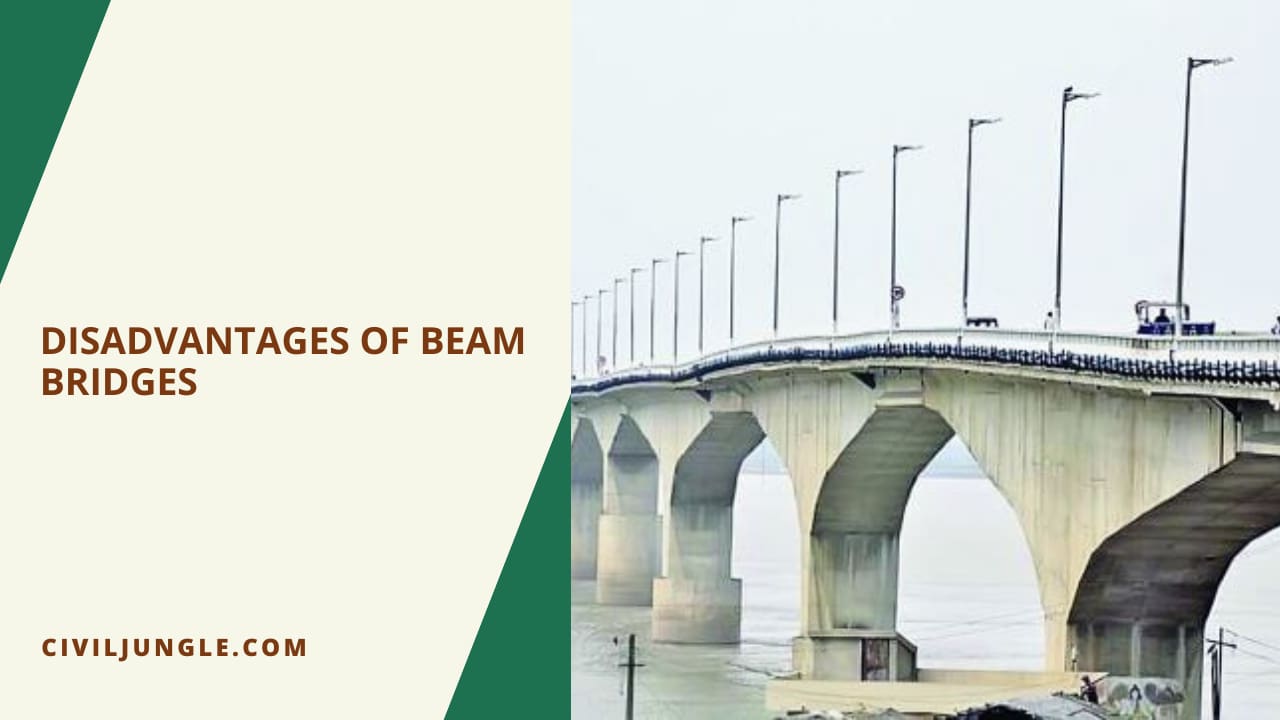 Disadvantages of Beam Bridges