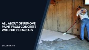 all about of Remove Paint from Concrete Without Chemicals