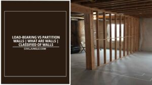 Load-Bearing Vs Partition Walls | What Are Walls | Classified of Walls