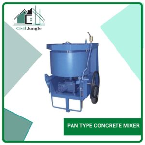 Pan Type Concrete Mixer