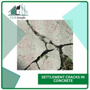 Settlement Cracks in Concrete