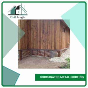 Corrugated Metal Skirting