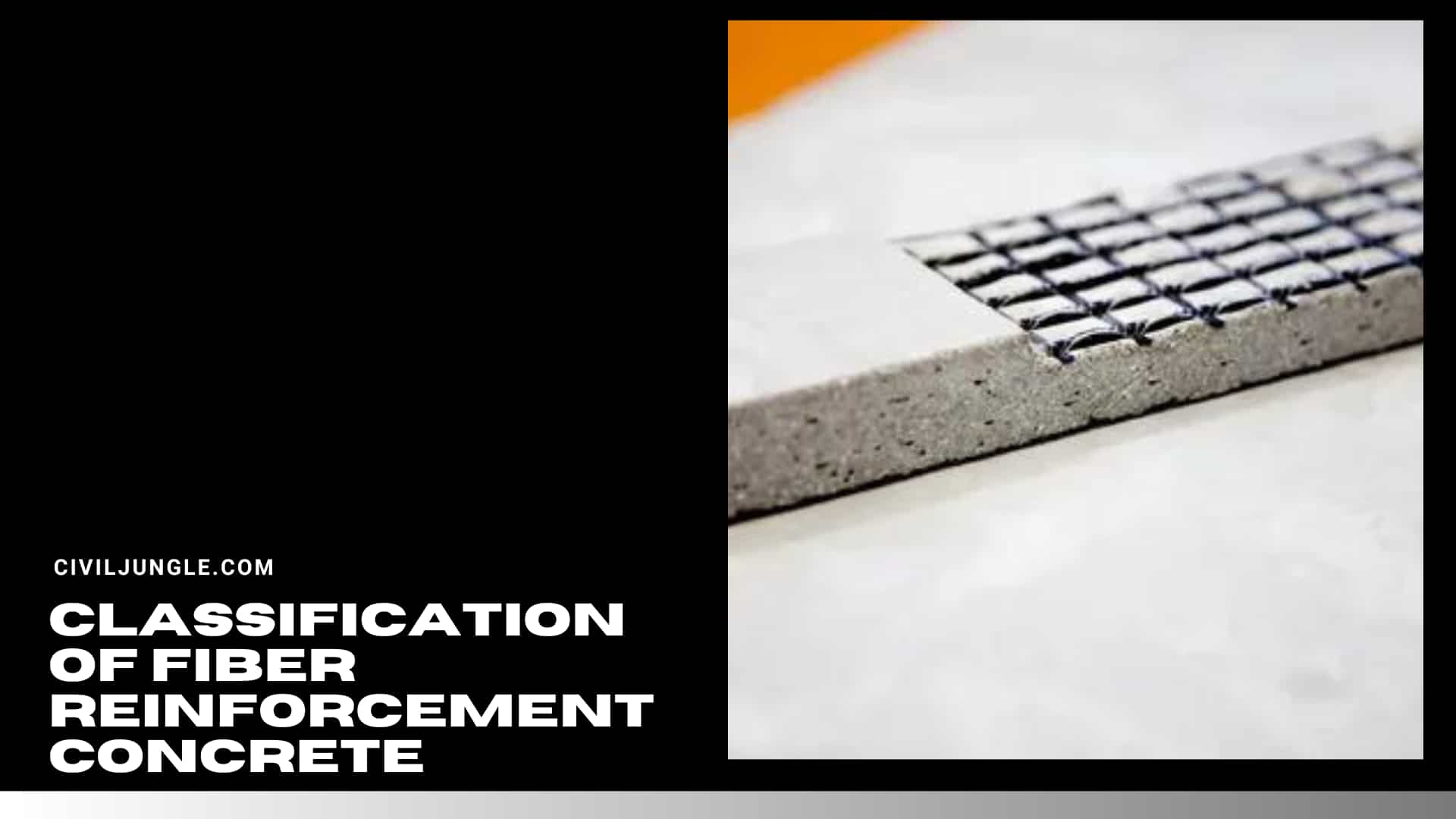 Classification of Fiber Reinforcement Concrete