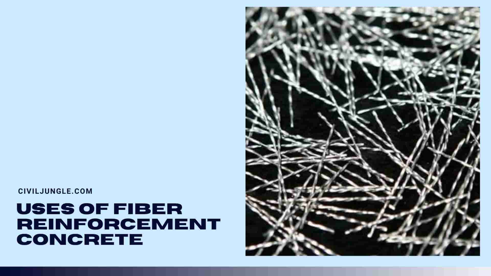 Uses of Fiber Reinforcement Concrete