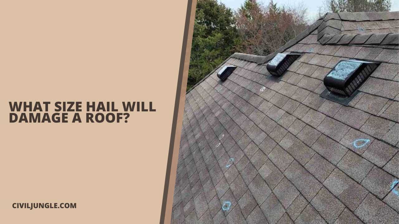 What Size Hail Will Damage a Roof?
