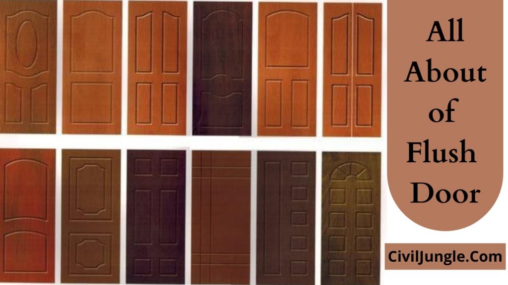 What Is Flush Door, Different Types of Flush Door, Pros and Cons of Flush  Doors