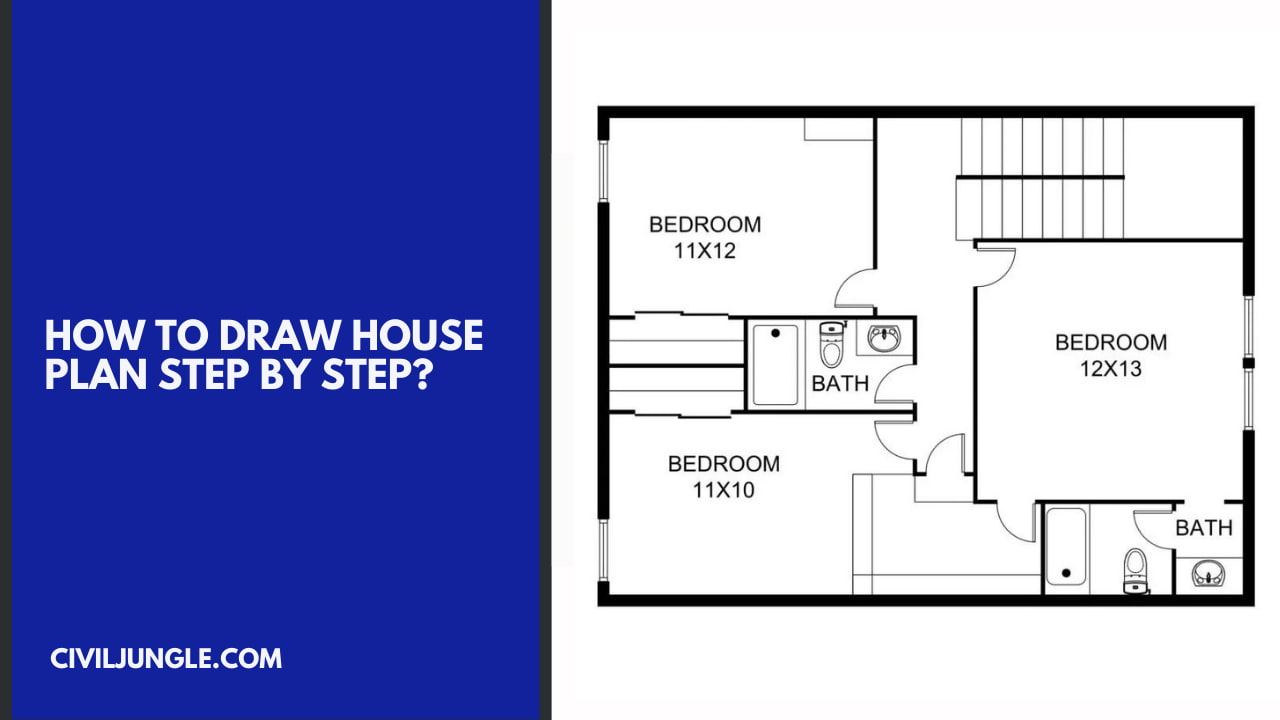 How to Draw House Plan Step By Step?