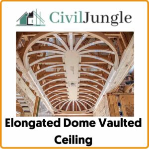 Elongated Dome Vaulted Ceiling