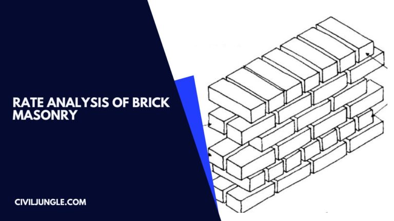 Rate Analysis Of Brick Masonry 768x432 