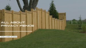 All About Privacy Fence