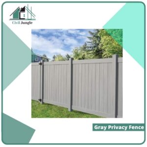 Gray Privacy Fence