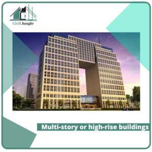 Multi-story or high-rise buildings