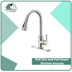 Pull Out and Pull Down Kitchen Faucets