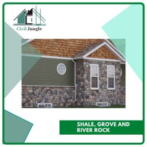 Shale, Grove and River Rock