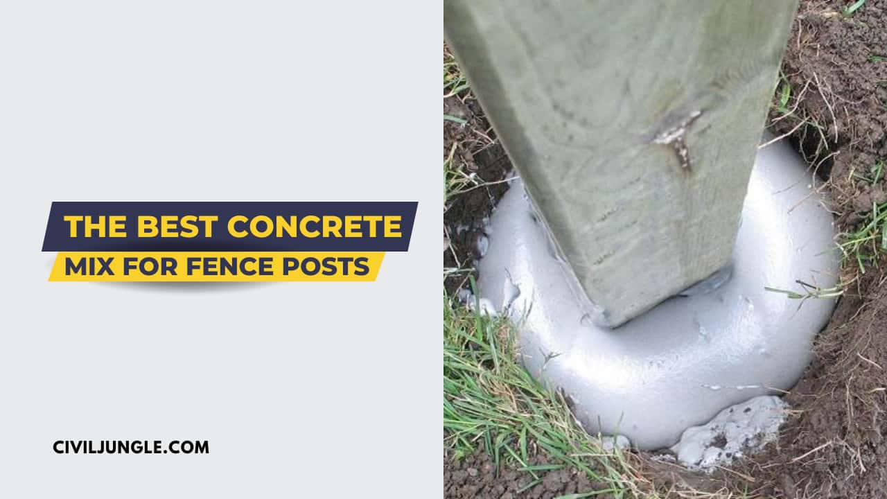 Concrete for Fence Post Holes – To Mix or Not to Mix? – Iron Fence Shop Blog