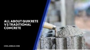 All About Quikrete Vs Traditional Concrete