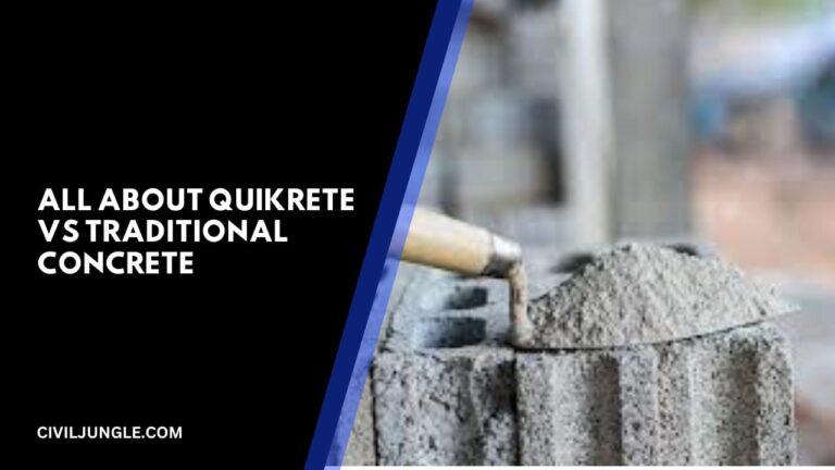 Is Quikrete as Good as Concrete | Quikrete Vs Traditional Concrete | Why Does Quikrete Set Up So Fast