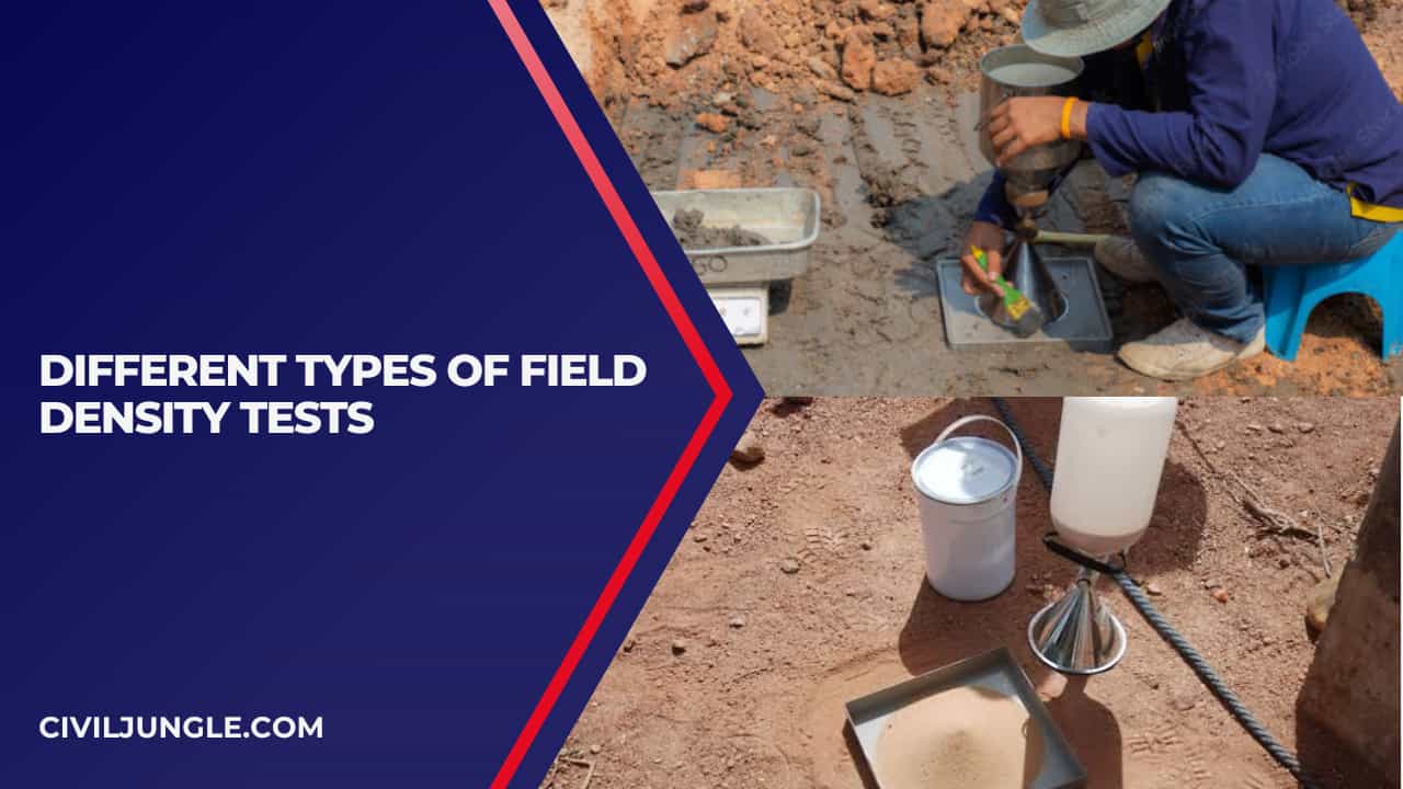 Different Types of Field Density Tests