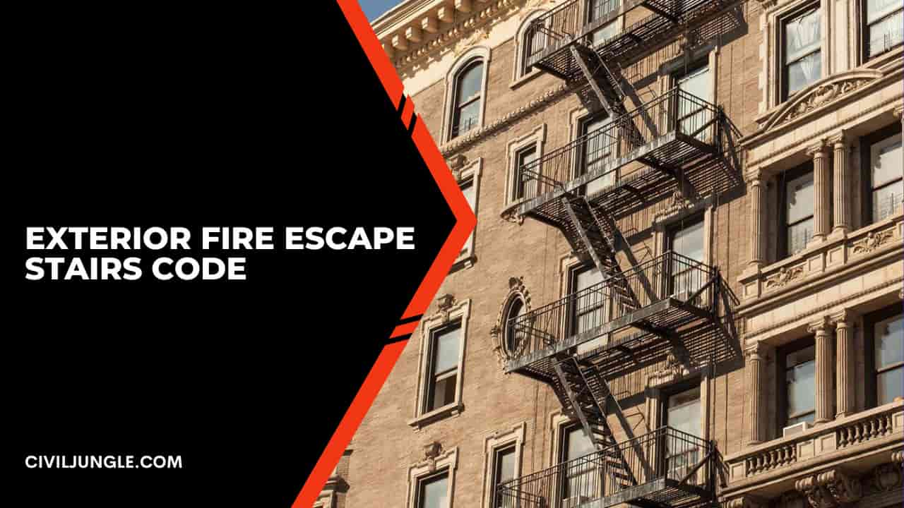 Exterior Fire Escape Stairs Code