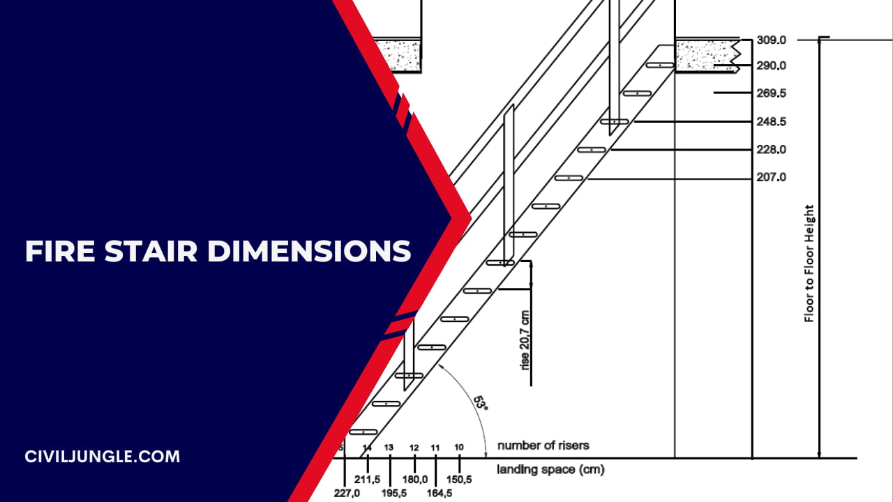 Fire Stair Dimensions
