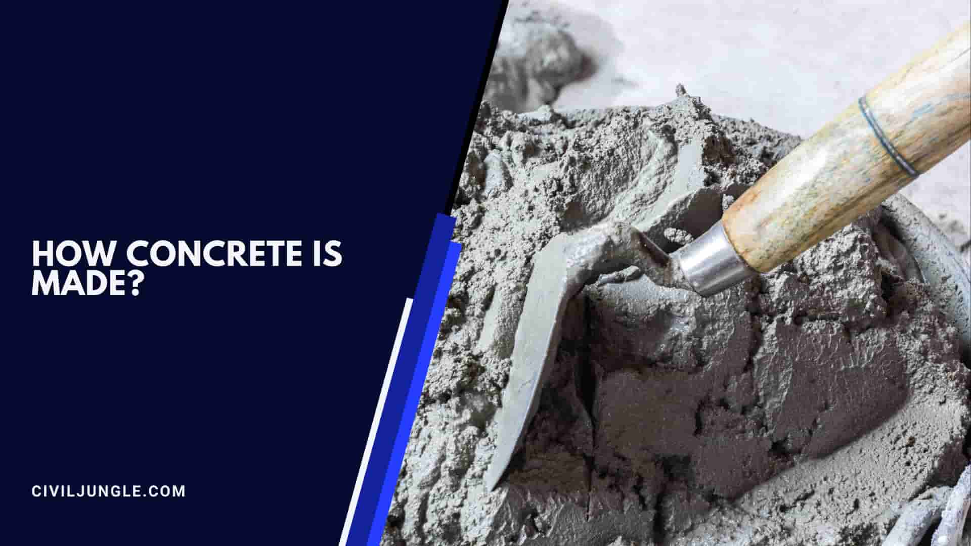How Concrete Is Made?