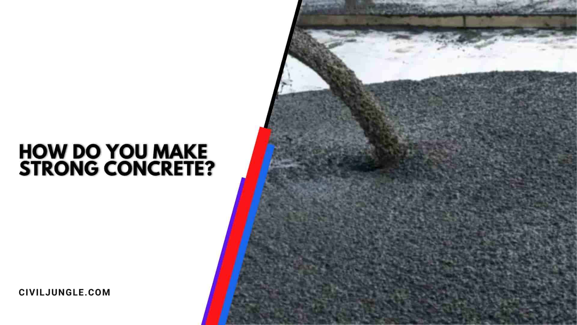 How Do You Make Strong Concrete?