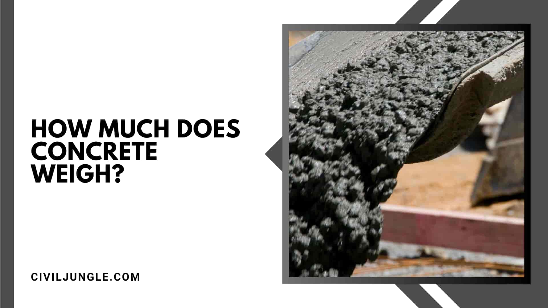 How Much Does Concrete Weigh?