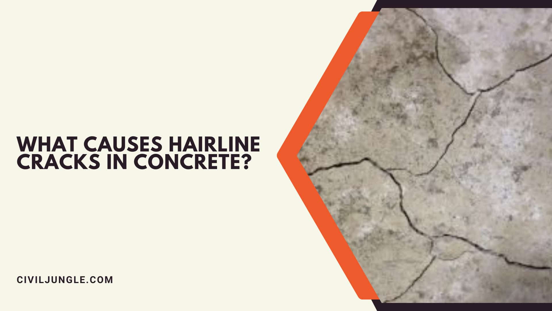 What Causes Hairline Cracks In Concrete?
