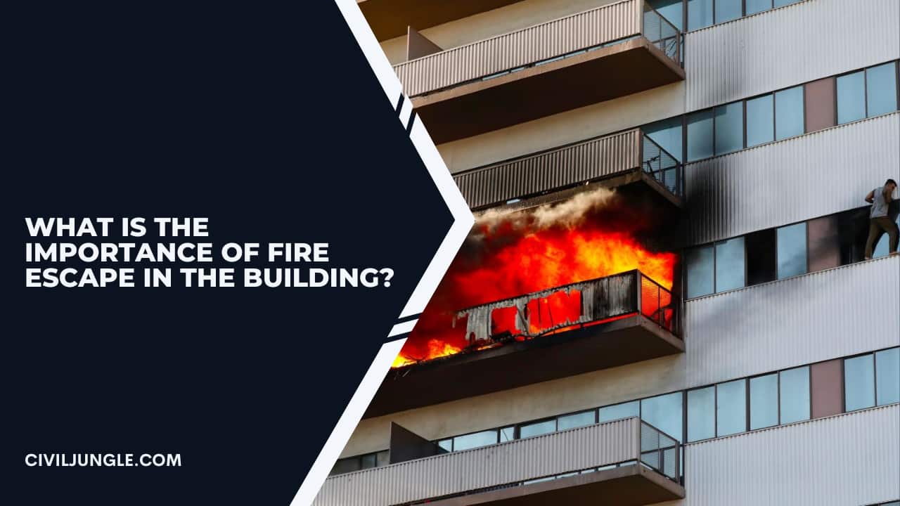 What Is the Importance of Fire Escape in the Building?