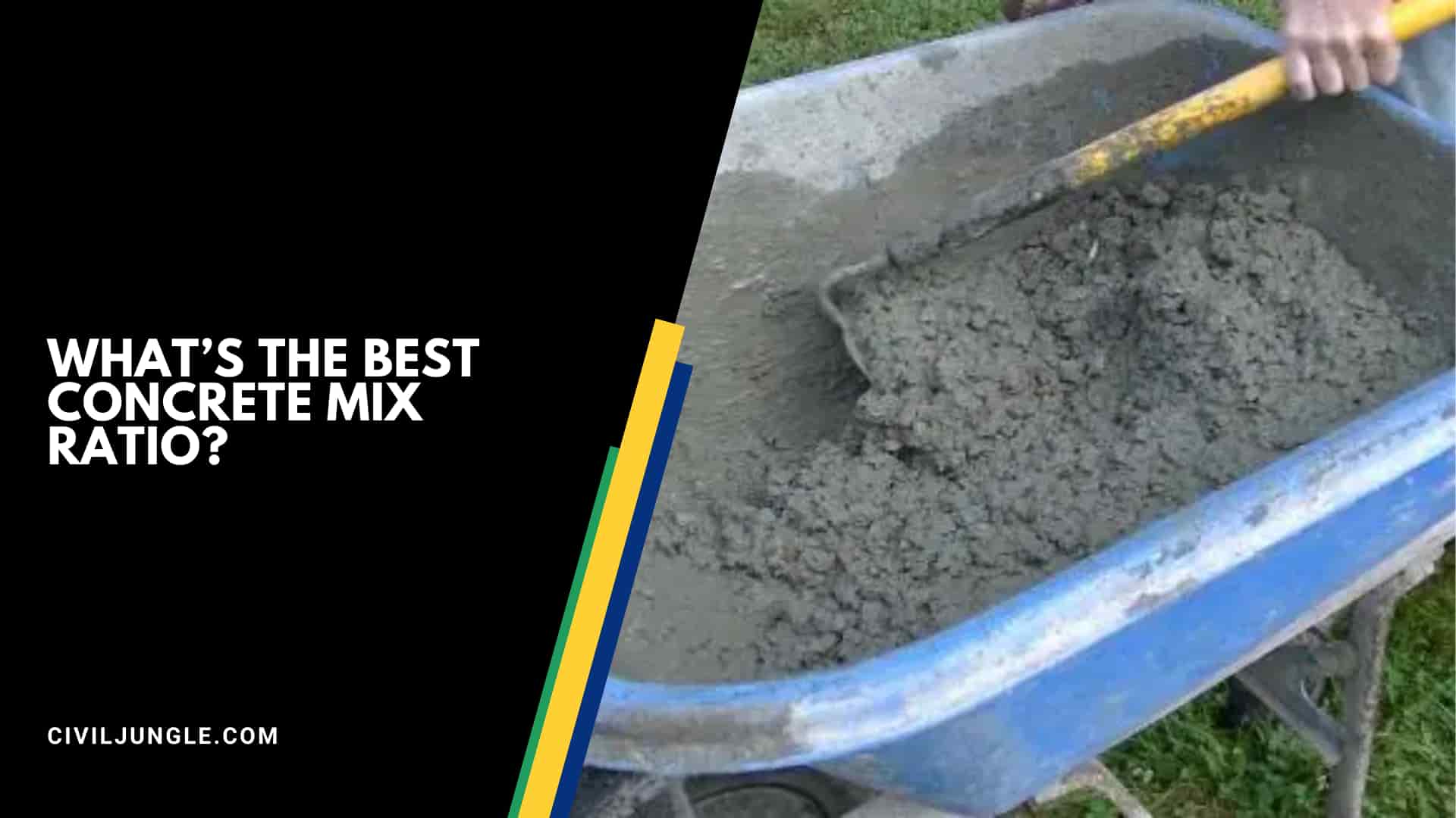 What’s The Best Concrete Mix Ratio?