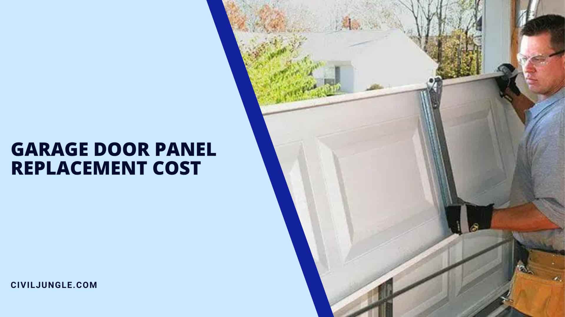 Garage Door Panel Replacement Cost