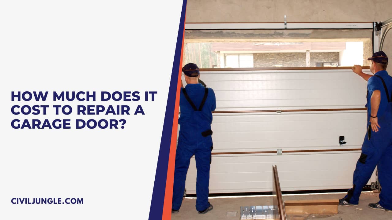 How Much Does It Cost to Repair a Garage Door?
