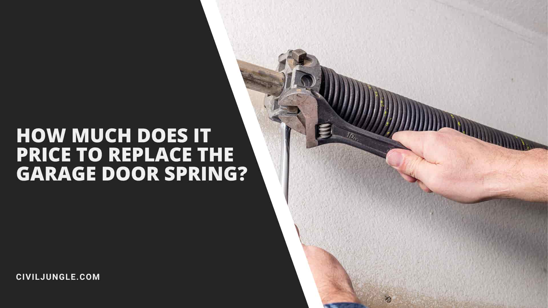 How Much Does It Price to Replace the Garage Door Spring?