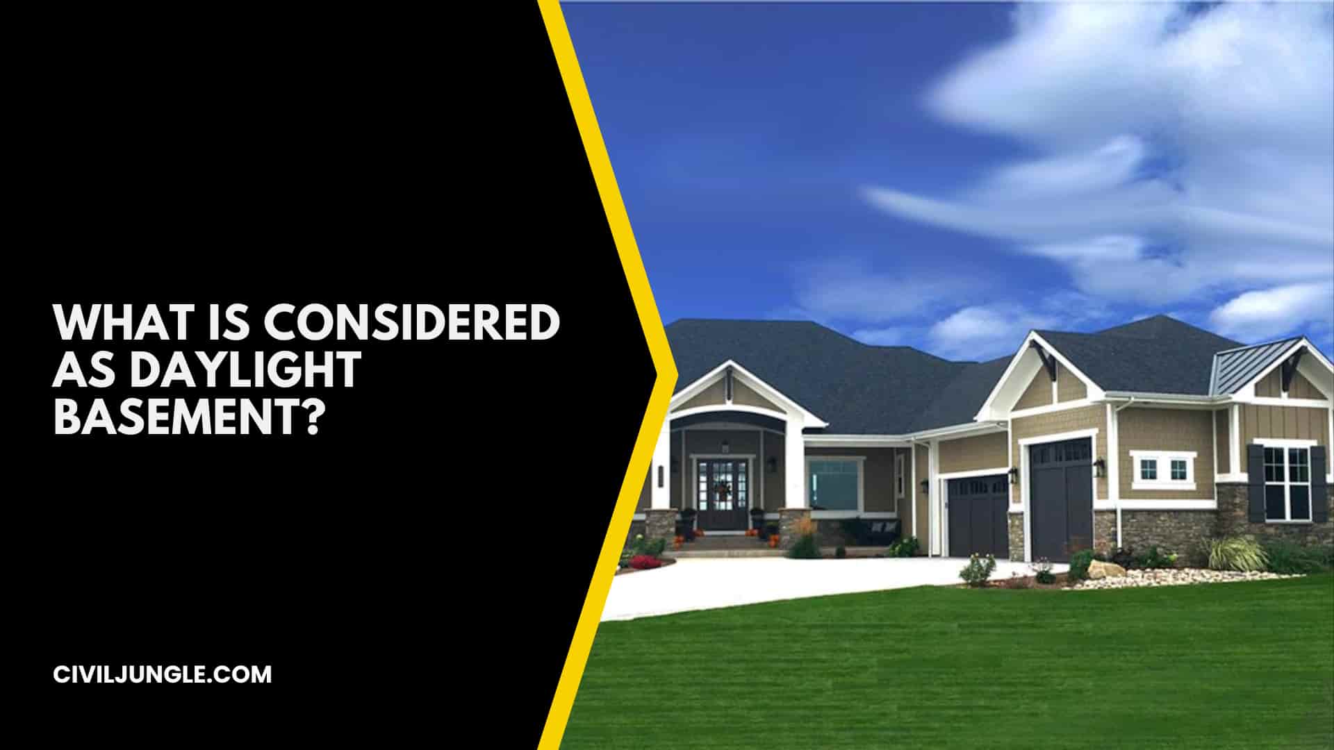 What Is Considered as Daylight Basement?