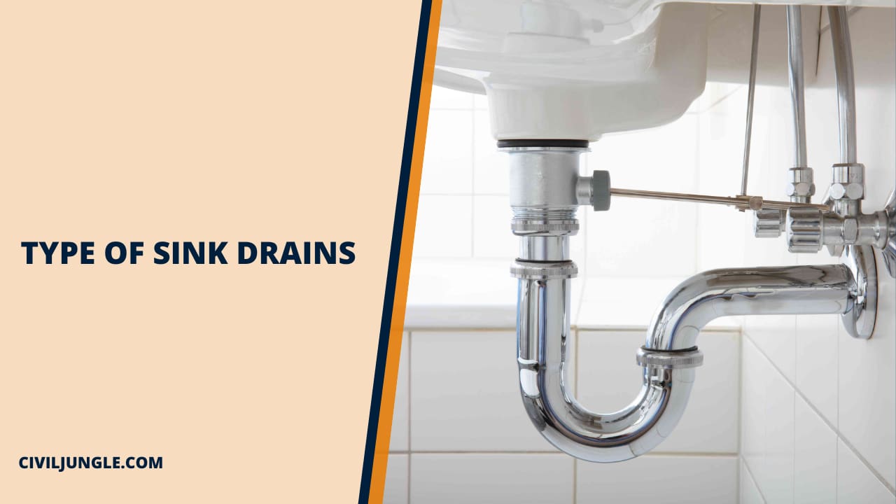 Type of Sink Drains